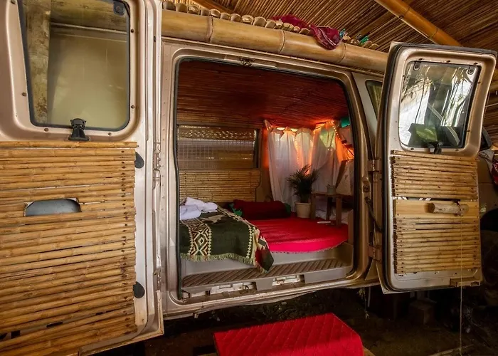 Oceanfront Bamboo Campingplatz *