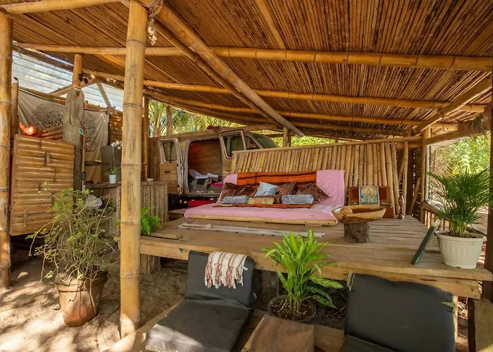 Campingplatz Oceanfront Bamboo